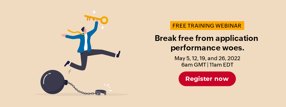 Free training webinar - ManageEngine Applications Manager