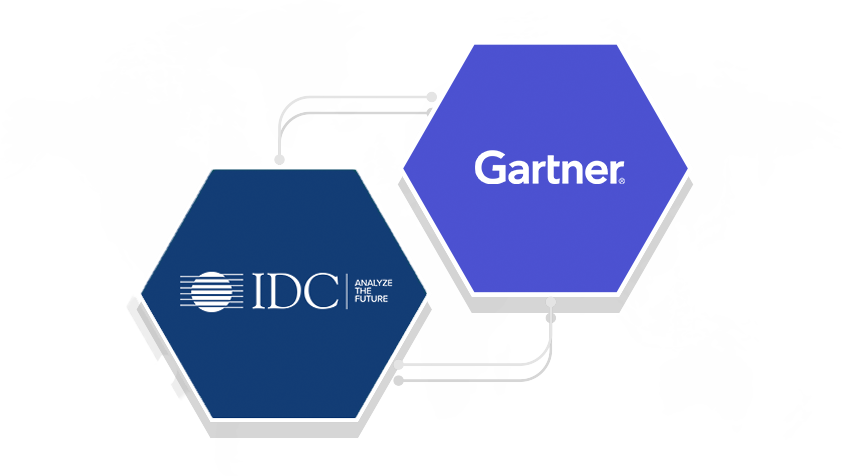 Recognized in the 2019 Gartner Magic Quadrant, Forrester Wave, and IDC MarketScape for managed desktop service.