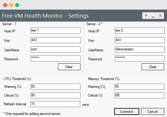 VM Monitoring - ManageEngine Free Tools